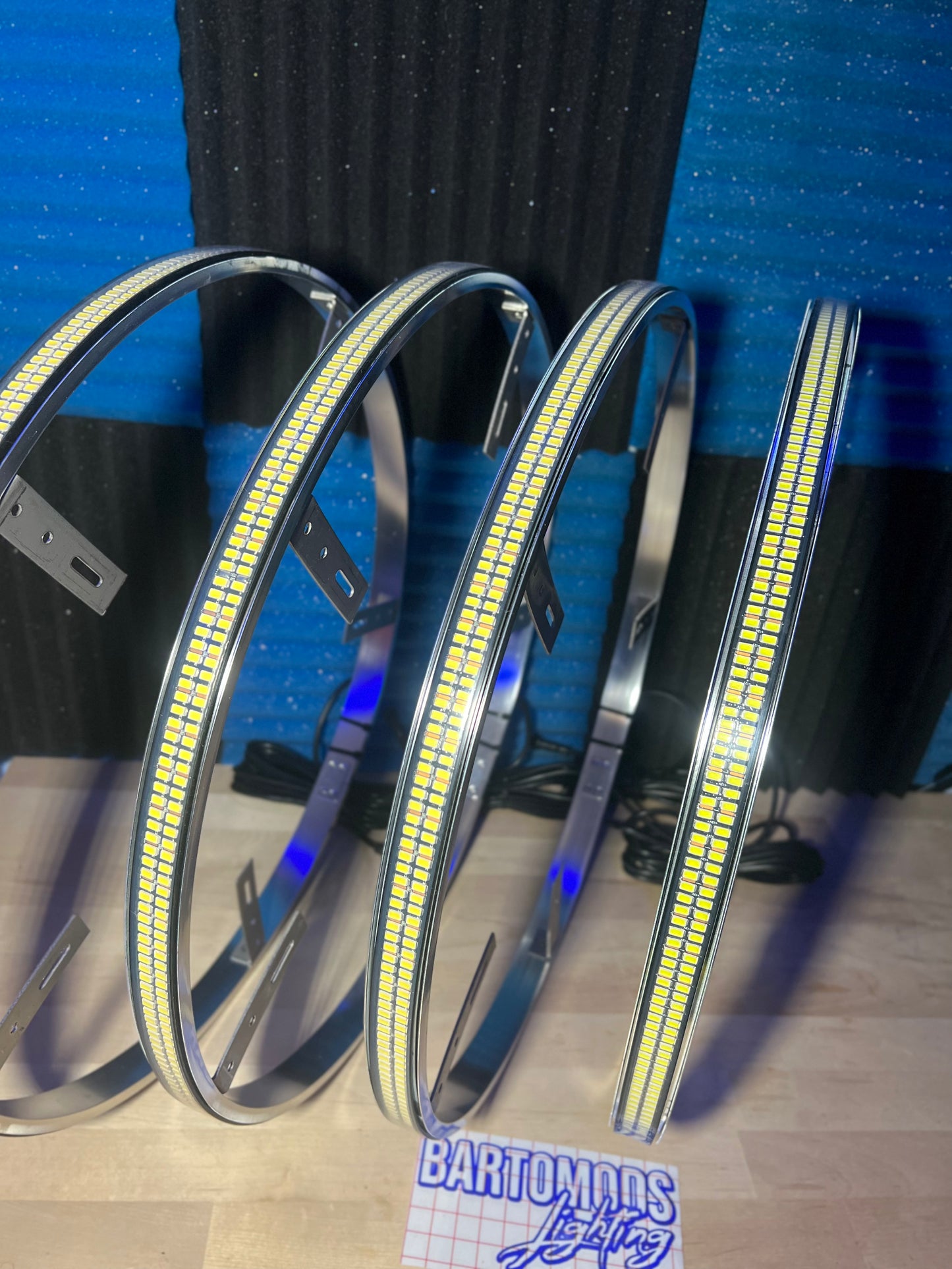 2 row wheel lights