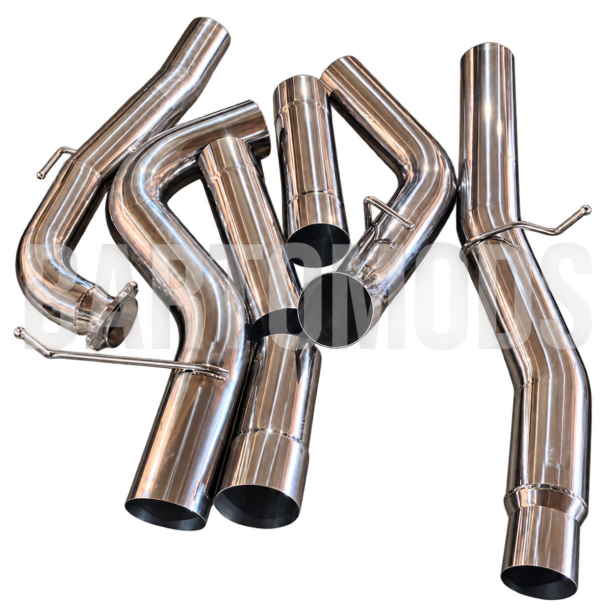 2017–2026 Chevy/GMC 6.6L L5P Duramax 304SS 5" Polished Exhaust