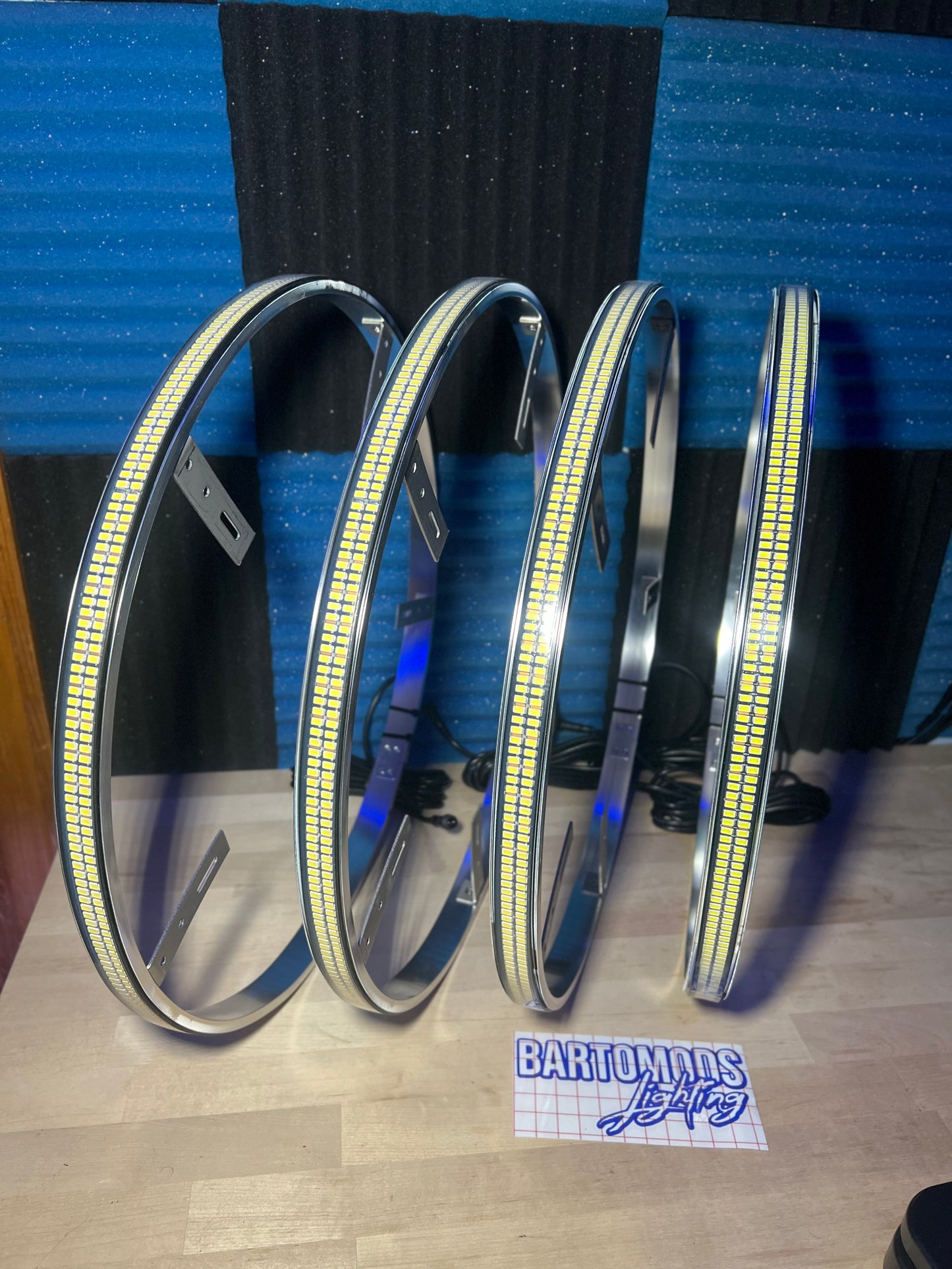 2 row wheel lights