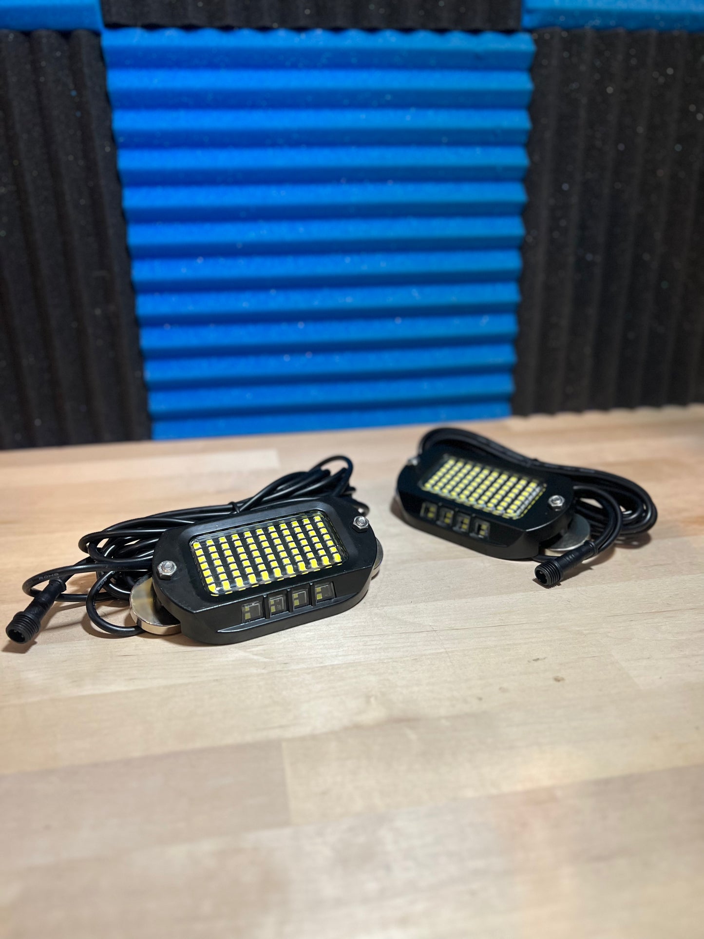 104 LED Pure White Rock Lights