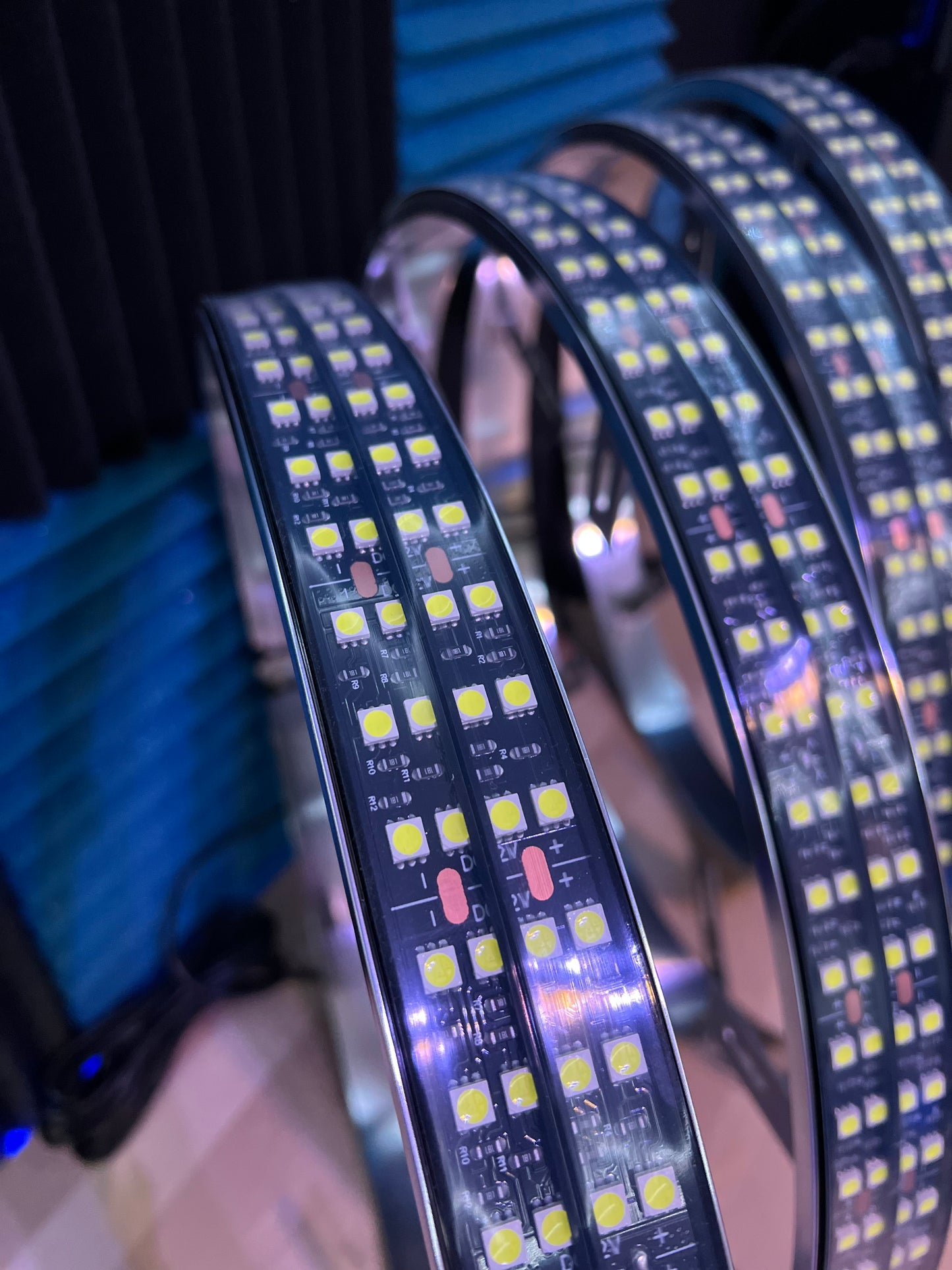 Quad Row Wheel Lights