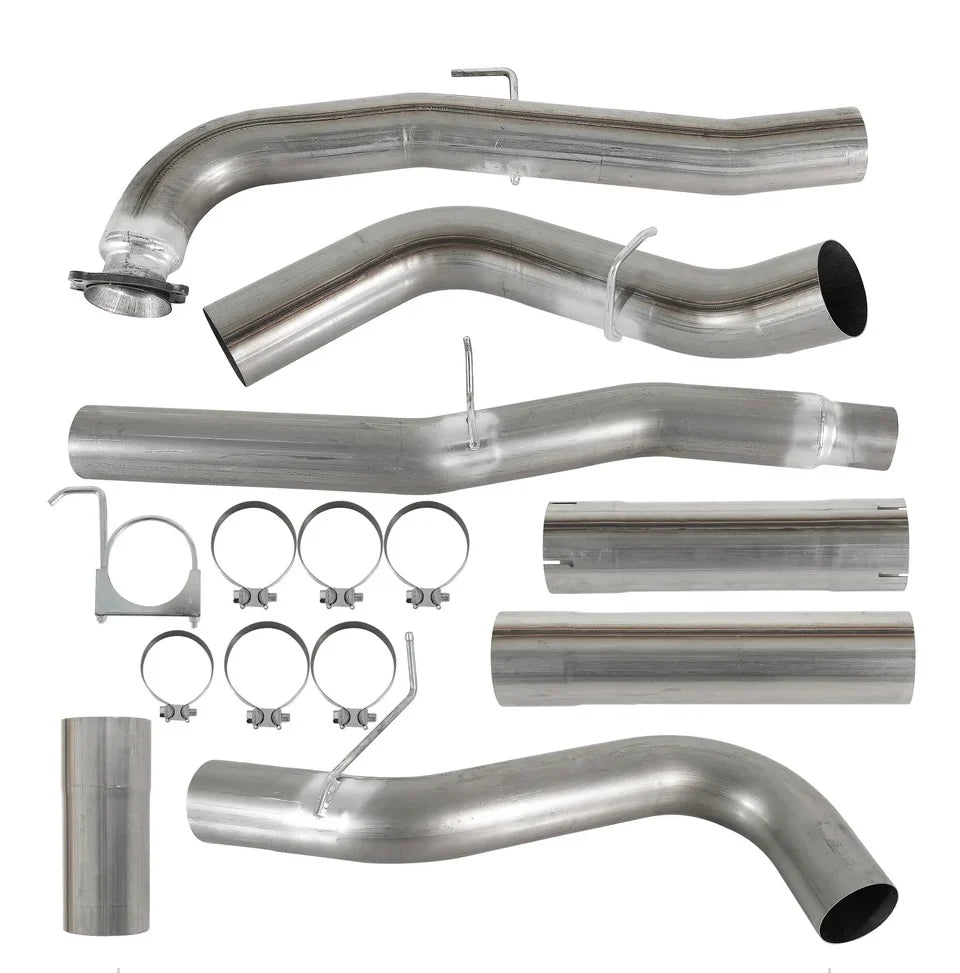 5" Downpipe-Back Exhaust System | 2017-2025 Chevy/GMC 6.6L L5P Duramax | No Muffler