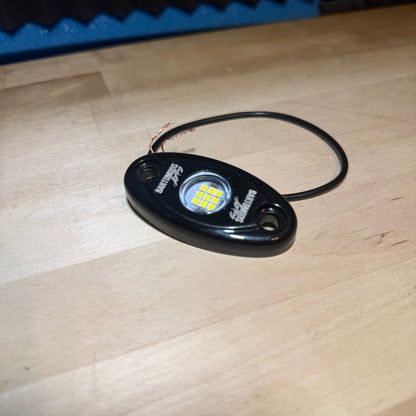 9 Led pure white rock light