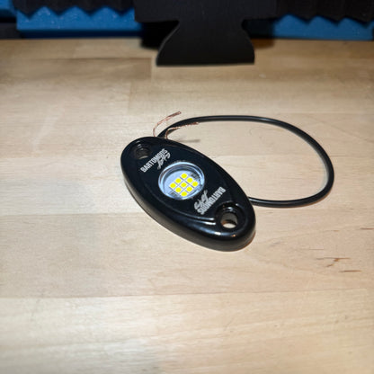 9 Led pure white rock light